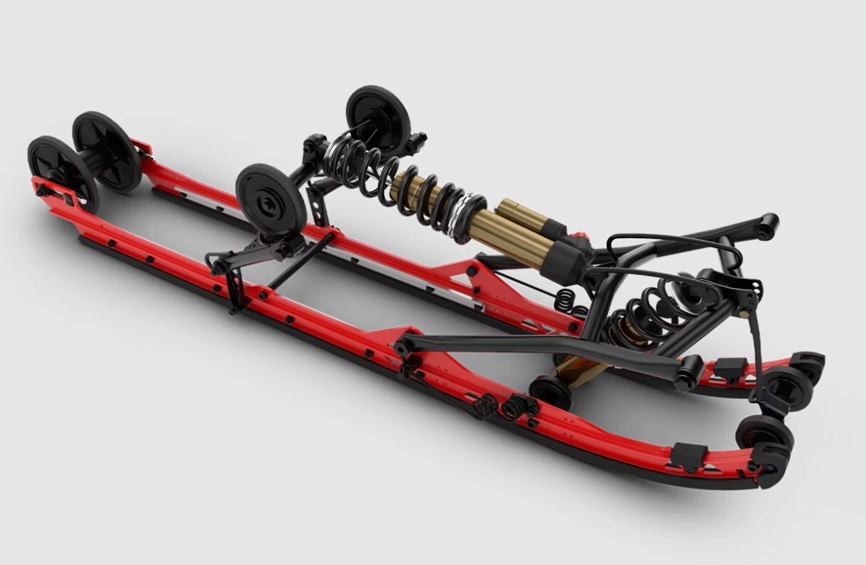 2026 Lynx SHREDDER DS Rotax® 850 E-TEC Turbo R Hot Chili Metallic