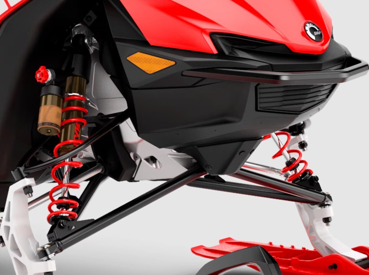 2026 Lynx SHREDDER DS Rotax® 850 E-TEC Hot Chili Metallic / Black