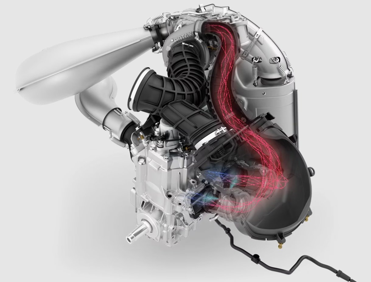 2026 Lynx RAVE RE Rotax® 850 E TEC Viper Red / Black