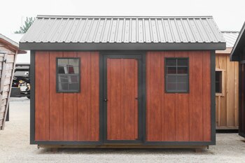 8x12 Metal Board & Batten Shed