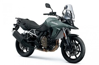 2024 Suzuki V STROM 800 Metallic Matte Steel Green