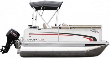 2023 Armada TopFish T TF 147 White Outer Sheet