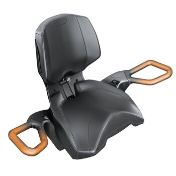 Heated Passenger Grips And Visor Outlet