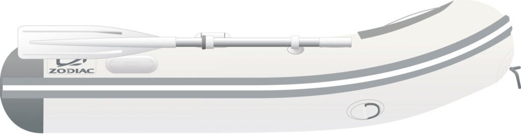 Zodiac CADET 230 Roll Up. Slatted floor