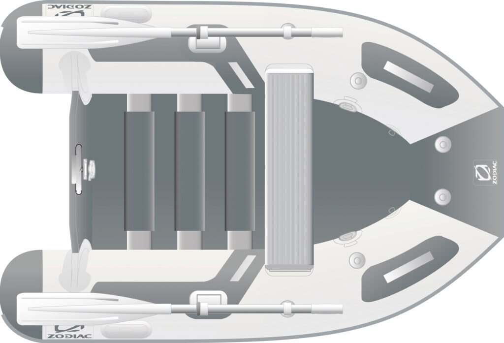 Zodiac CADET 230 Roll Up. Slatted floor