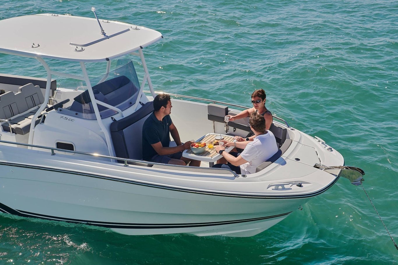 Jeanneau LEADER 7.5 CC SERIES 3 with Yamaha 300 and Venture Trailer