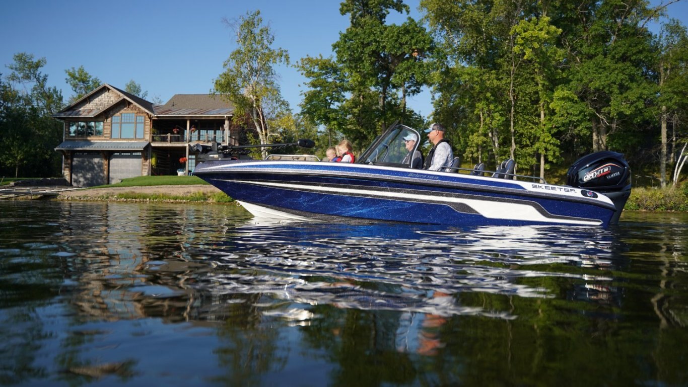 Skeeter Solera 189 with Yamaha VMAX 200 and Custom Trailer