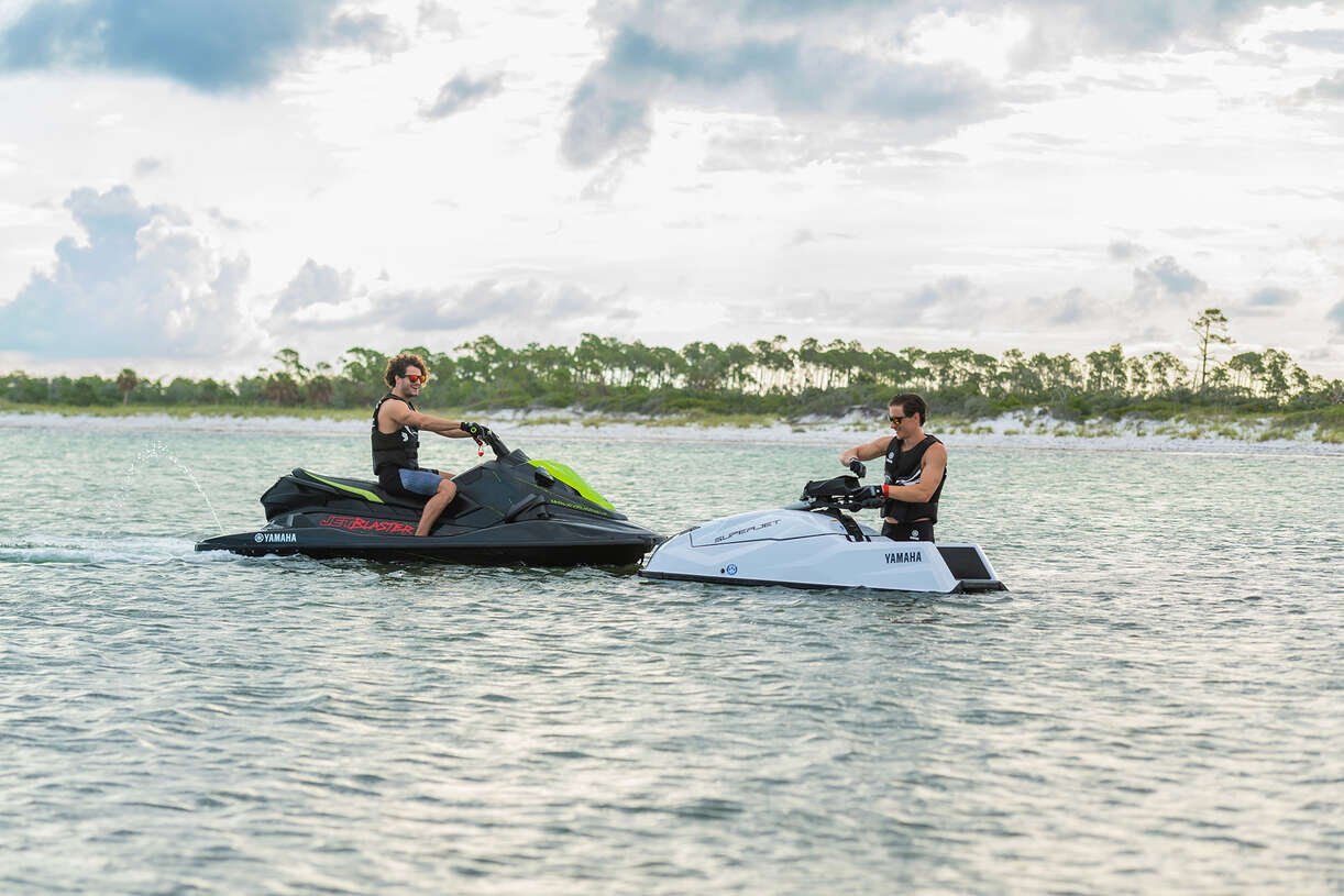 Yamaha SUPERJET with Galvanized Trailer