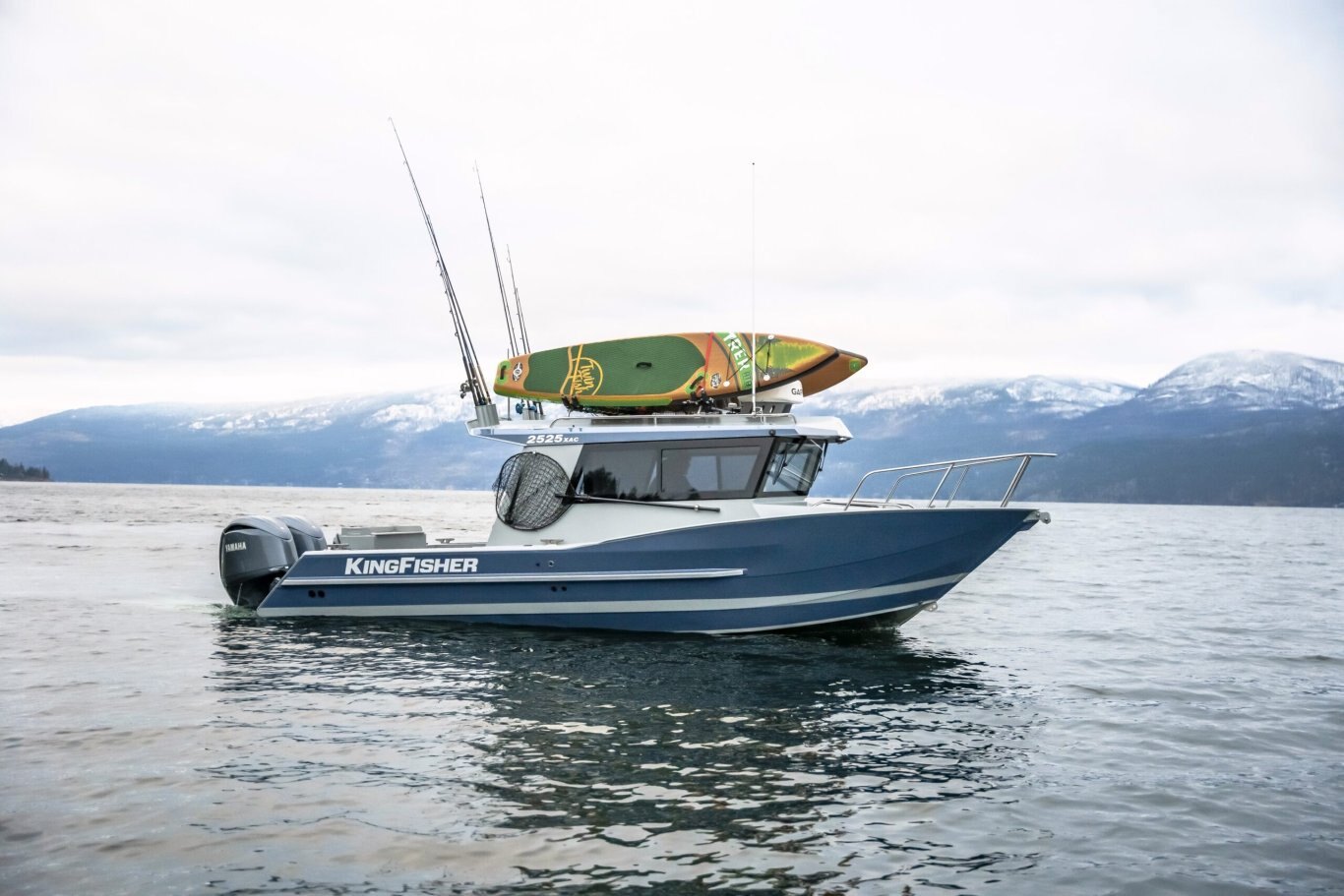 KingFisher 25 XAC with Twin F150XCB