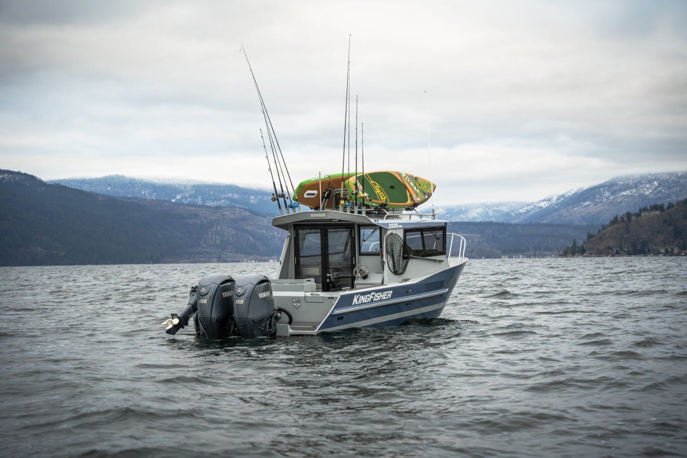 KingFisher 25 XAC with Twin F150XCB