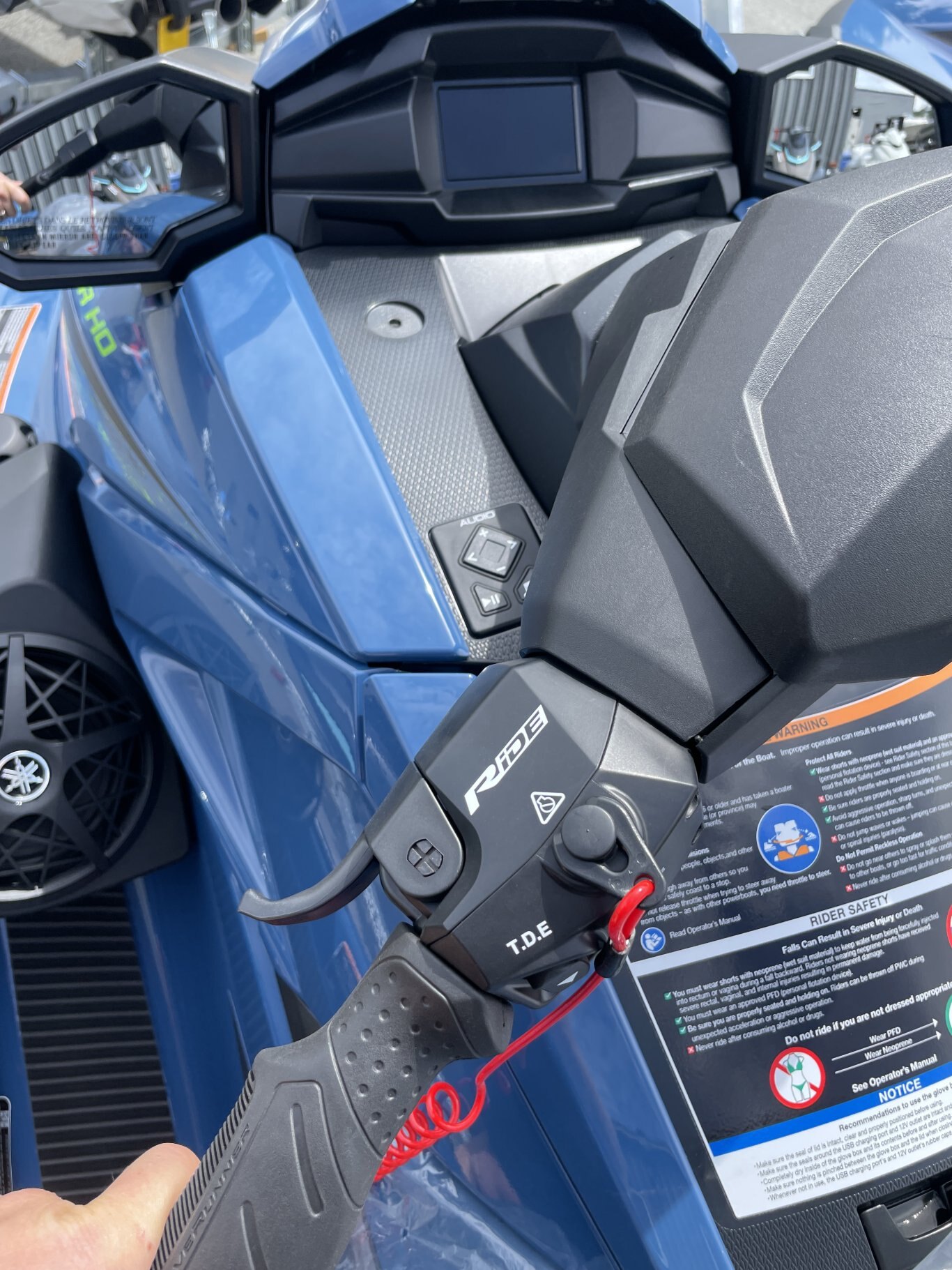 2025 Yamaha VX Cruiser HO with Audio Deepwater Blue