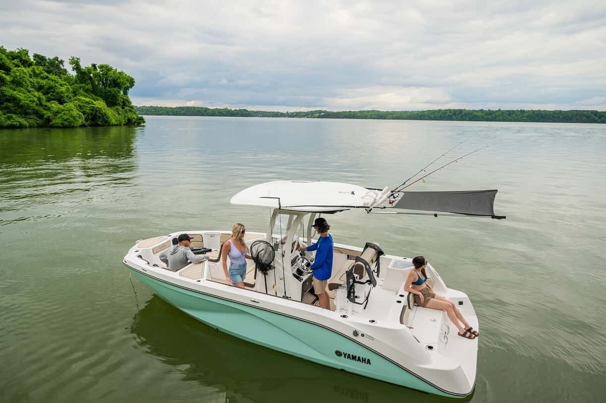 2026 Yamaha 222 FSH Sport E White