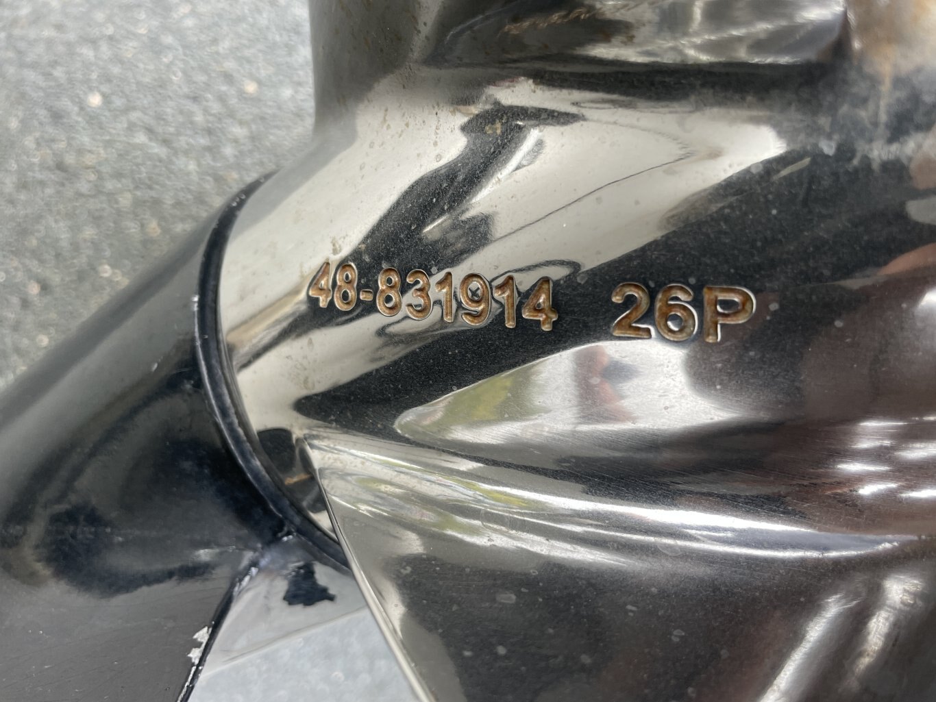 2004 Velocity Powerboats 260 with Mercruiser 496 MAG HO. (134 hours) and Aluminum Trailer