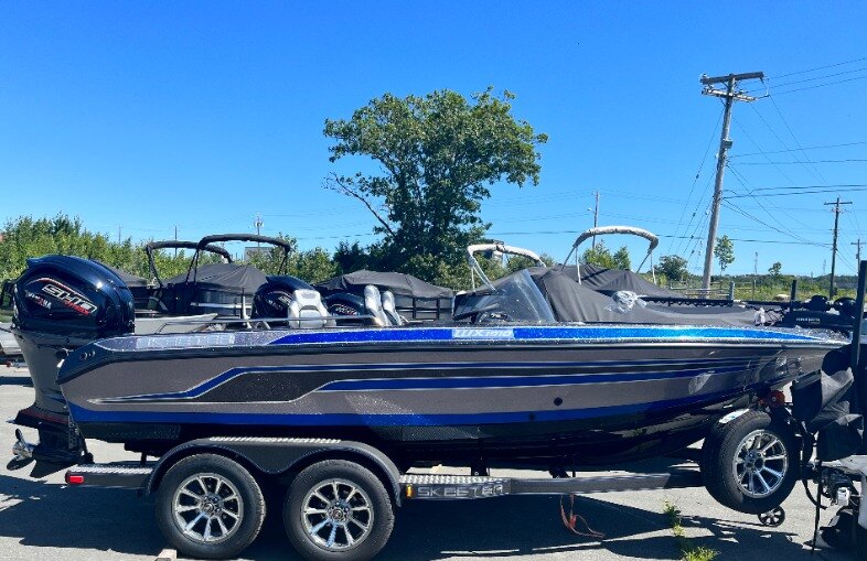2023 Skeeter WX1910 with Yamaha 200 and Custom Skeeter trailer