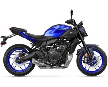 2024 Yamaha MT-07 Midnight Cyan | Home | Mercury Service - New