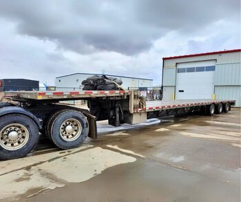 2022 Manac Alutrec Aluminum Tridem Stepdeck Trailer