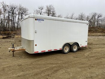 2000 Interstate 7x14 T/A Enclosed Cargo Trailer