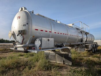 2012 Heil TC 407 Tri axle Aluminum Tank Trailer