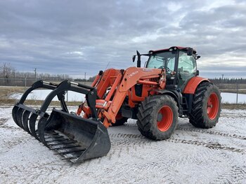 2020 Kubota M7 172P KVT FWA Loader Tractor w/ Grapple