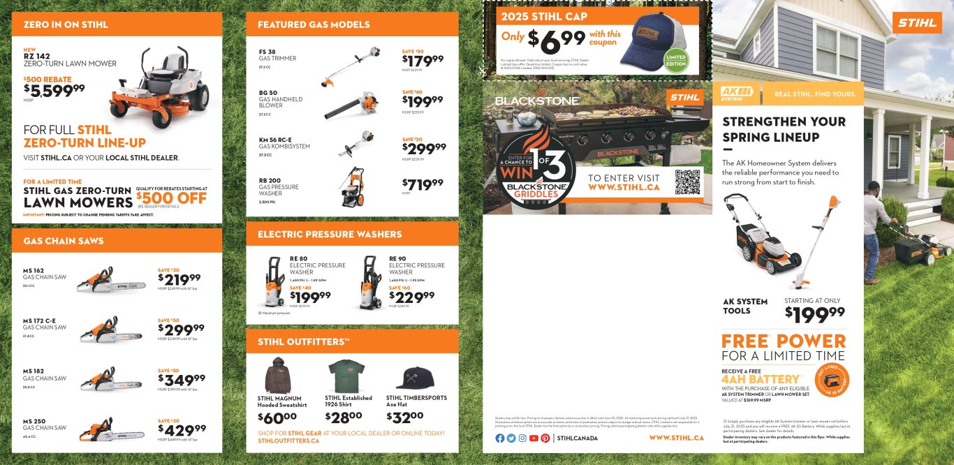 Stihl Promotions 2025