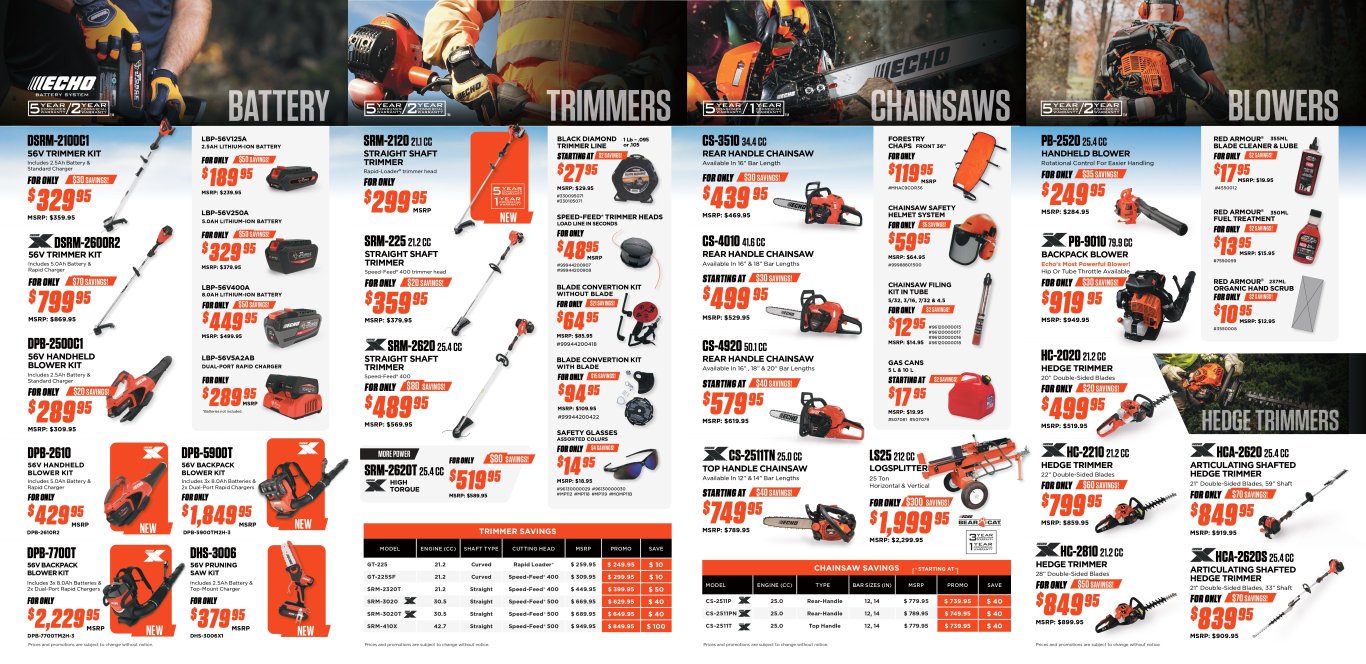STIHL BATTERY FLYER (SPRING 2023)