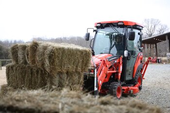 Free loader or 1.99% financing* for 60 months. OR up to $4,450 cash back* on DK, NS and NX Series tractors.