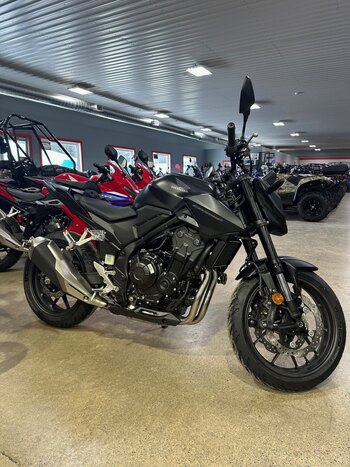 2025 Honda NX500 ABS Mat Gunpowder Black Metallic