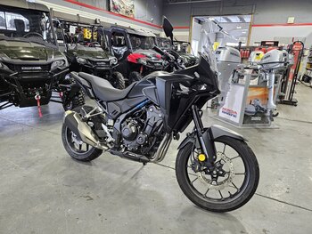 2025 Honda NX500 ABS Mat Gunpowder Black Metallic