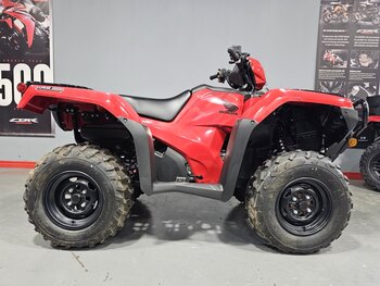 2026 Honda Rubicon 520 DCT IRS EPS Automatic Hero Red
