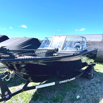 2023 Crestliner 1650 Fish Hawk BOAT SHOW PRICES NOW!