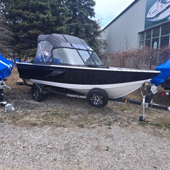 2023 Crestliner 1650 Fish Hawk BOAT SHOW PRICES NOW!