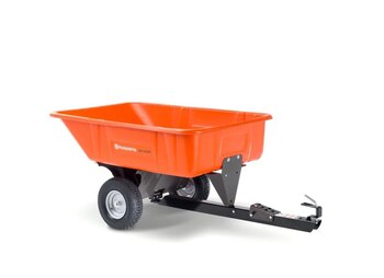 10 CU FT POLY SWIVEL DUMP CART