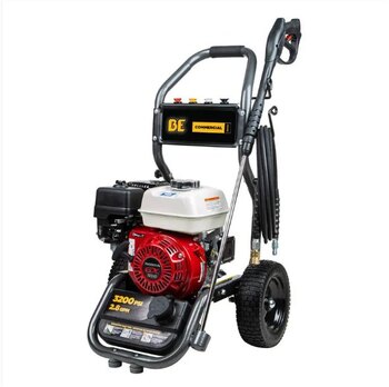 BE Power 3,200 PSI 2.8 GPM Gas Pressure Washer with Honda GX200 Engine and AR Triplex Pump