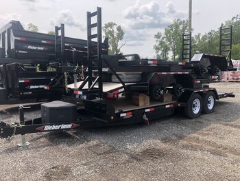 82 X 16' EQUIPMENT SKIDSTEER TRAILER