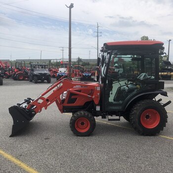 2024 KIOTI CX2510 HST W/ CAB & LOADER VALVE