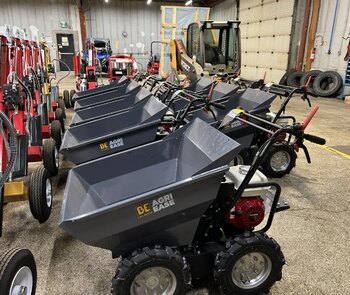 BE POWERED WHEELBARROW 4.4 CU FT