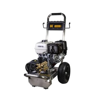BE Power 4,000 PSI 4.0 GPM GAS PRESSURE WASHER WITH HONDA GX390 ENGINE AND CAT TRIPLEX PUMP
