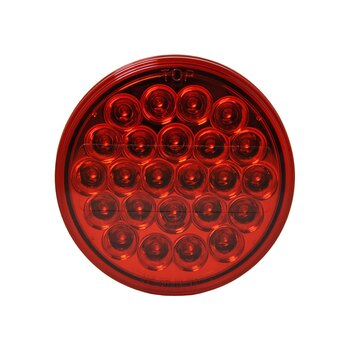 2 INCH ROUND MARKER RED LED