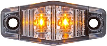 1X2 MARKER AMBER LED