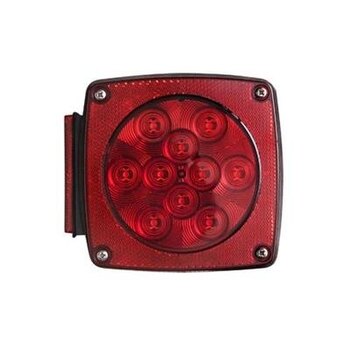 WATERPROOF LEFT RED LED