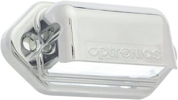 LICENSE PLATE LIGHT CHROME LED