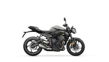 2024 Triumph STREET TRIPLE 765 R Silver Ice