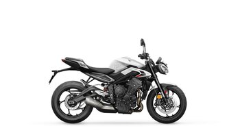 2024 Triumph STREET TRIPLE 765 R Crystal White