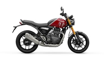 2024 Triumph SPEED 400 CARNIVAL RED / STORM GREY