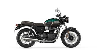 2024 Triumph BONNEVILLE T100 COMPETITION GREEN / IRONSTONE