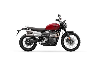 2025 Triumph SCRAMBLER 1200 X CARNIVAL RED