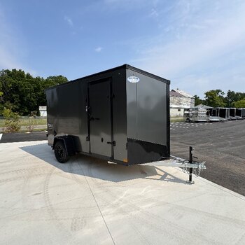 Aluminum Blackout 6x12 6.6 INT Enclosed Trailer