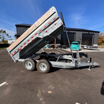 Aluminum Dump Trailer 80x12 7TON 48” Sides