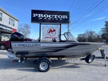 2015 Crestliner 1650 Fish Hawk WT