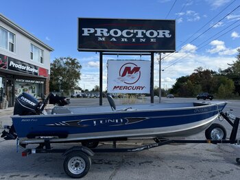 2018 Lund 1400 Fury SS NEW 25HP Mercury FourStroke